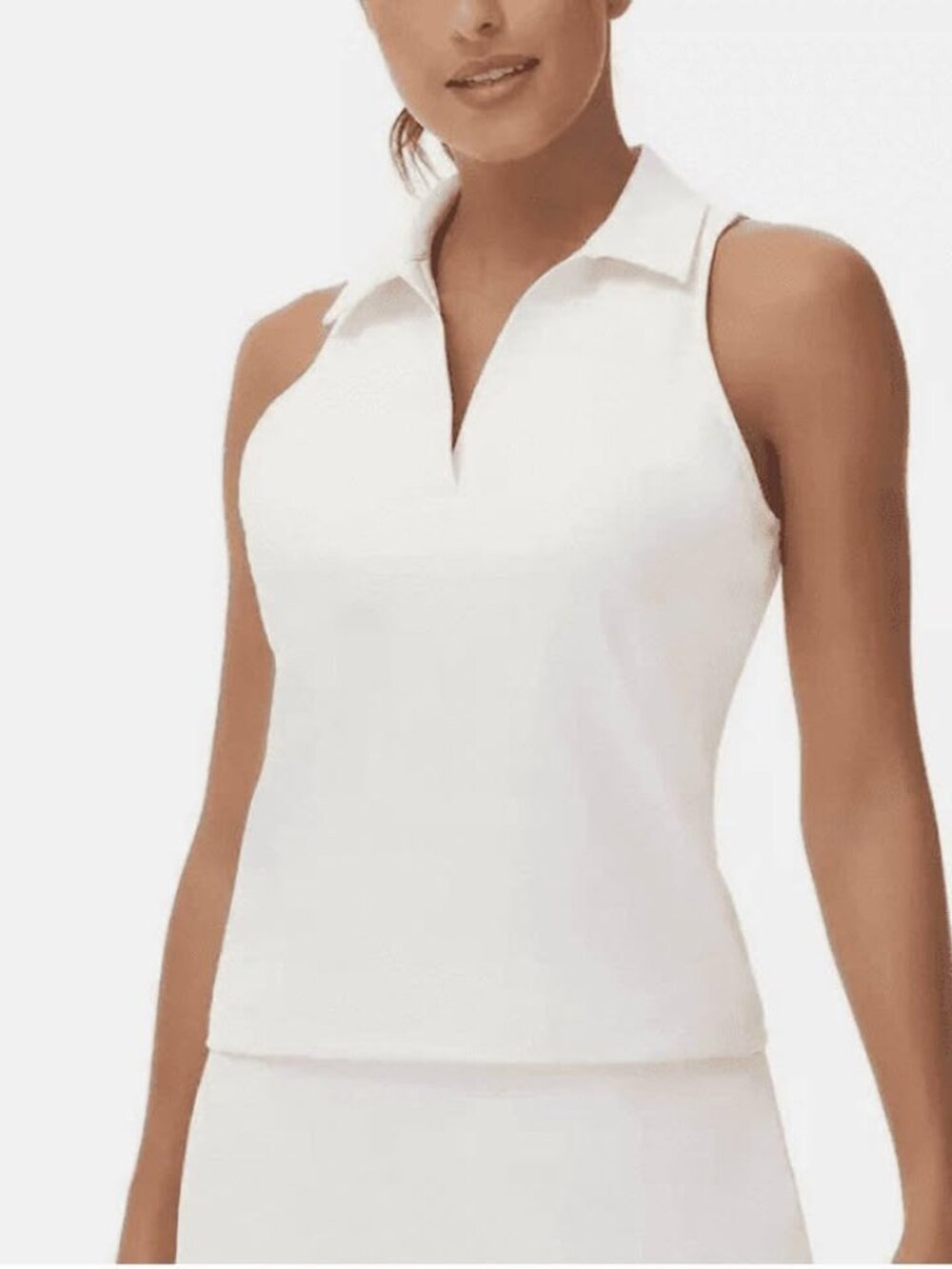 Sleeveless Polo Shirt